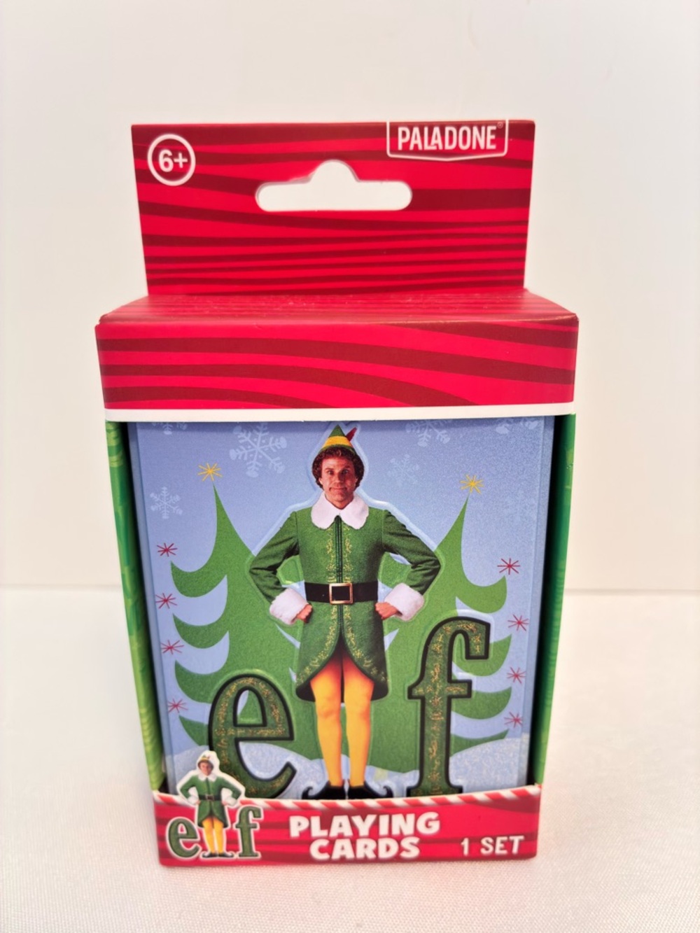 Elf Playing Cards With Storage Tin New In Box